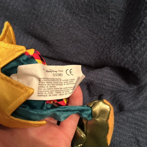 Vintage Disney Jester Goofy Mini Bean Bag NWT - Picture 5 of 7